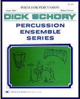 POEM FOR PERCUSSION 6 PLAYERS cover